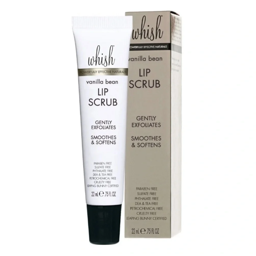 WHISH Lip Scrub in Vanilla Bean NEW in Box
